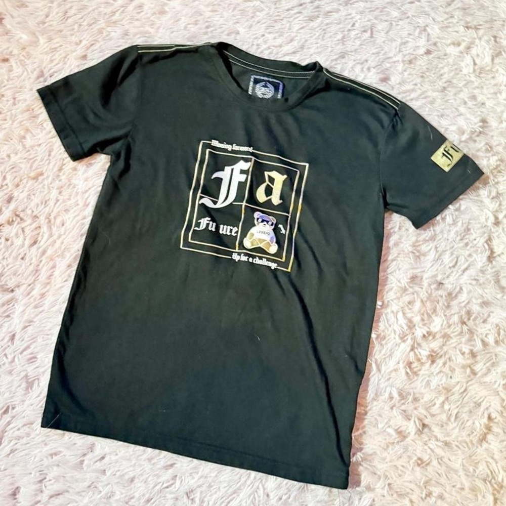 CR-24 Bordo Cromato Chrome Edge Graphic Legend Streetwear Tshirt Boys 11/12 Glam